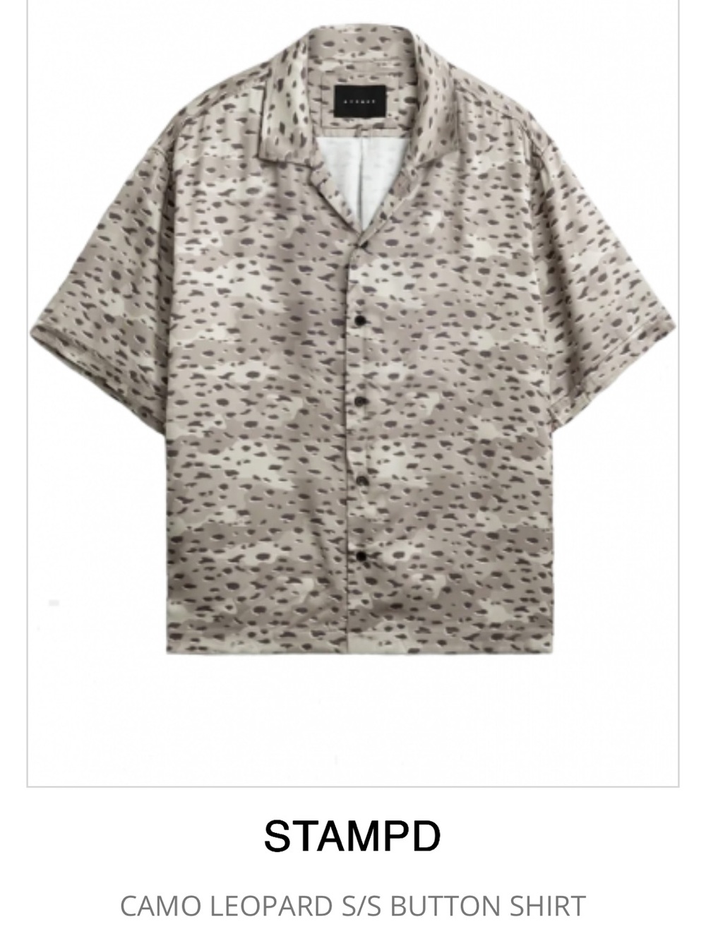 Stampd- printed short-sleeve shirt